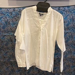 Crisp white top by Worth, Open to offers.